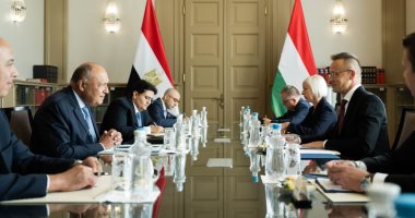 مباحثات مشتركة بين وزيرى خارجية مصر والمجر لبحث ملفات التعاون