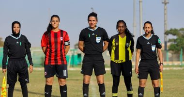 فريق الكرة النسائية بمودرن فيوتشر يفوز على المقاولون العرب 6 / 0 .. صور