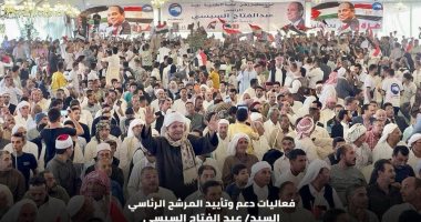 حملة السيسى تبرز مؤتمر التأييد الحاشد لحزب مستقبل وطن بالإسكندرية
