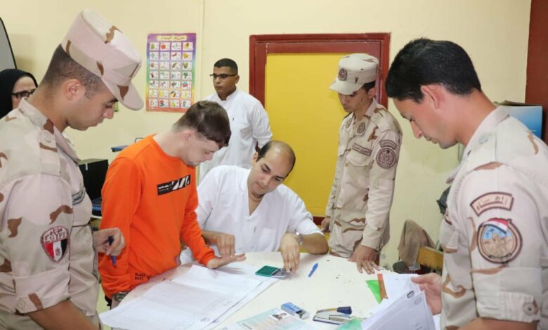 تعليم القاهرة تستقبل اللجنة الطبية للتجنيد للكشف على طلاب التربية الفكرية